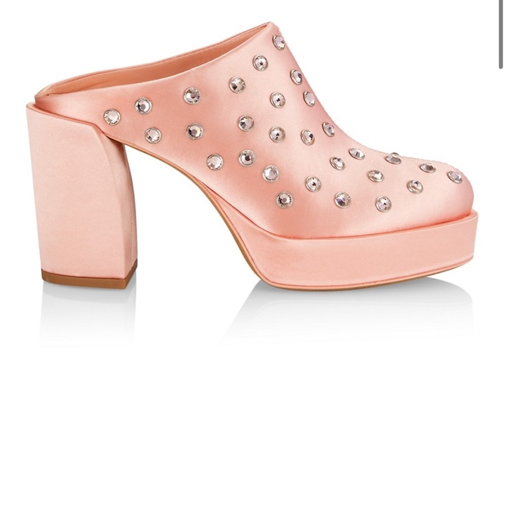 3:1 Philip Lim crystal embellished clogs